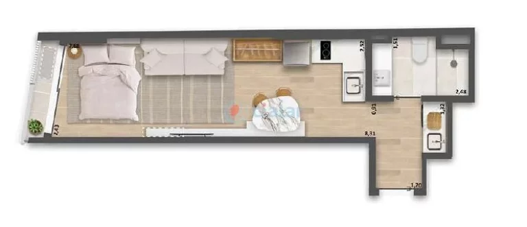 Imagem Cobertura Horizontal à venda 1 Quarto 62.62M Copacabana Rio de Janeiro - RJ | Be in Rio Tonelero Imagem Cobertura Horizontal à venda 1 Quarto 62.62M Copacabana Rio de Janeiro - RJ | Be in Rio Tonelero