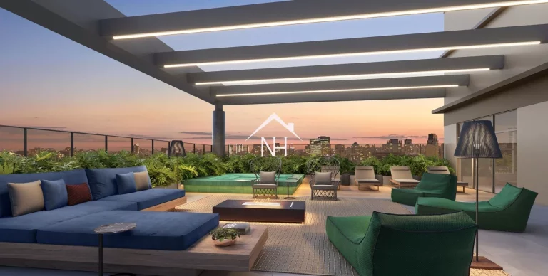 Imagem Studio de 40m no Brooklin c/ dormitório integrado a varanda,espaço gourmet,piscinas,salão de jogos,fitness,bicicletário,sauna,lavanderia,spa,sauna