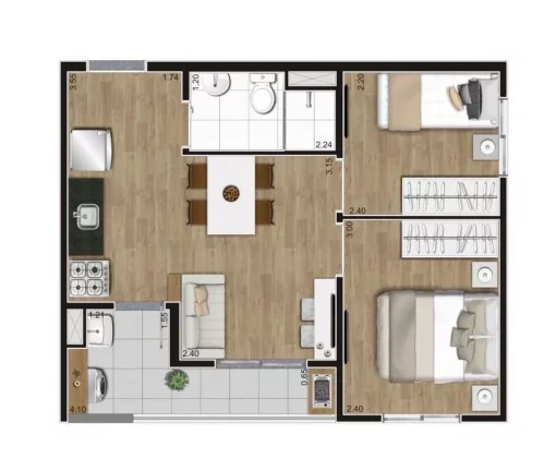 Imagem Apartamento em Santo Amaro - São Paulo SP