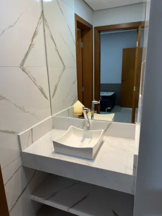 Imagem Casa 4 Quartos semi mobiliada Condomínio Belvedere 1