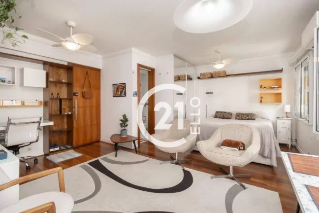 Imagem Apartamento com 1 dormitório à venda, 37 m² por R$ 680.000,00 - Itaim - São Paulo/SP