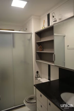 Imagem Apto 3 Dorm Elev, Sacada Churrasq, Semi mobiliado Garagem - Ed. Porto