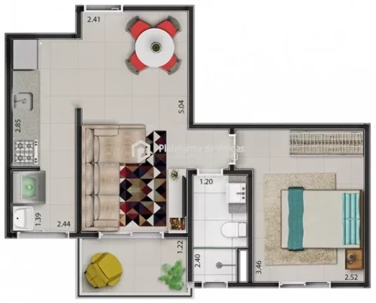 Imagem APARTAMENTO RESIDENCIAL em São Paulo - SP, Jardim Avelino