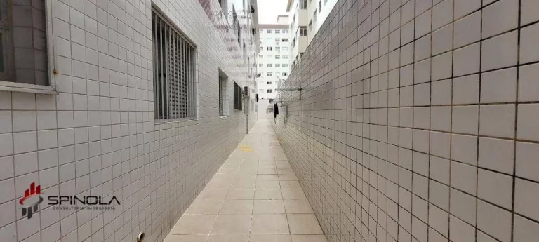Imagem Apartamento com 1 dormitório à venda, 32 m² por R$ 230.000,00 - Canto do Forte - Praia Grande/SP