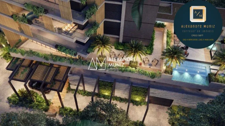 Imagem Villa Lobos, apartamentos à venda, 4 quartos, Meireles, Fortaleza-CE