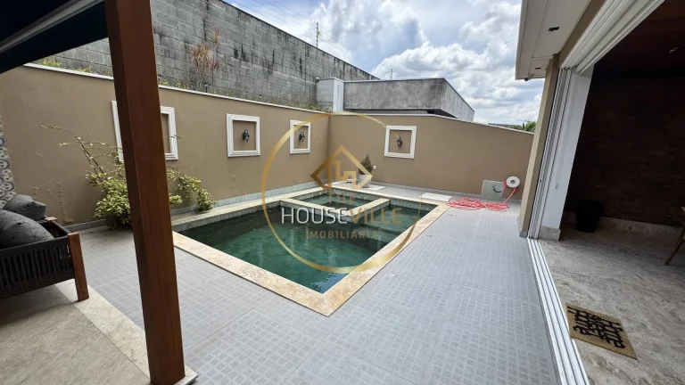 Imagem Casa Sobrado, 3 suítes, alto padrão, condomínio Verana, Sjc.