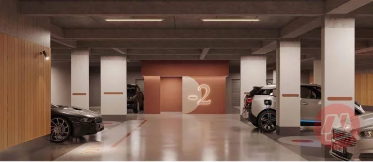 Imagem Luxuoso apartamento com suíte, vagas e infraestrutura.