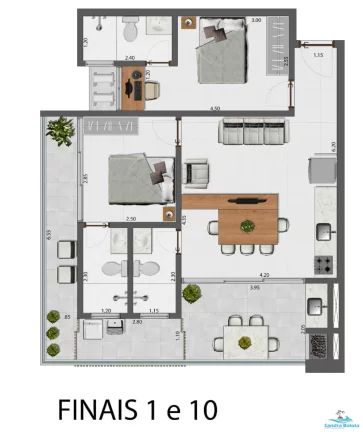 Imagem Apartamentos Perequê Park /Perequê Açú -Ubatuba