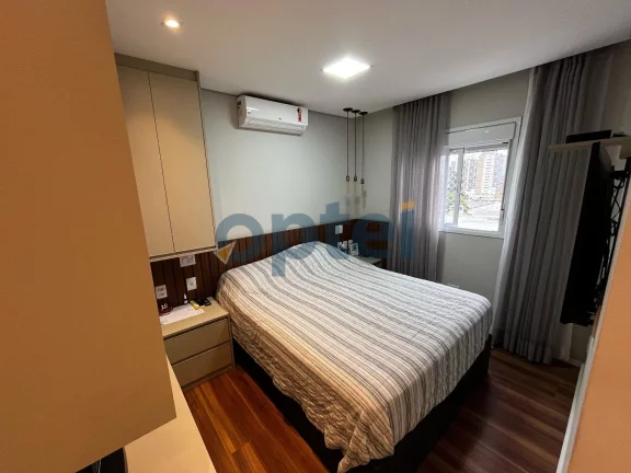 Imagem Apartamento Mobiliado, 2 dorms ( 1 suíte) 67m2 com varanda gourmet e lazer completo no Condomínio Innovare na Vila Bastos em Santo André