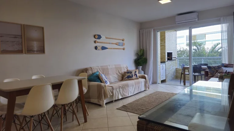 Imagem Venda de Apartamento no Riviera de São Lourenço Módulo 07: 3 Quartos, 1 Suíte, 2 Salas, Varanda Gourmet, Mobiliado.
