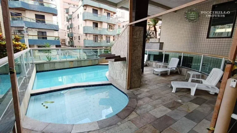 Imagem Apartamento com 2 dormitórios à venda, 87 m² por R$ 532.000 - Aviação - Praia Grande/SP