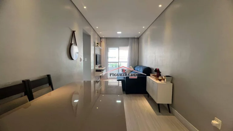Imagem Apartamento à venda, 61 m² por R$ 379.000,00 - Vila Guilhermina - Praia Grande/SP