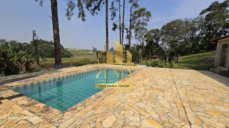 Imagem Sitio 52420 m2, 02 casas, 06 chalés, Salão festas, 02 piscinas, Asfalto