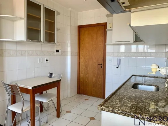 Imagem Apartamento 104m² privativo, Frente, 2 dormitórios,Suíte, Living 2 ambientes, Sa