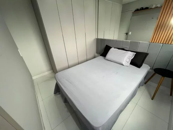 Imagem Apartamento todo mobiliado com 42 m², oferece conforto com seus 2 dormitórios, sala, cozinha e ban...