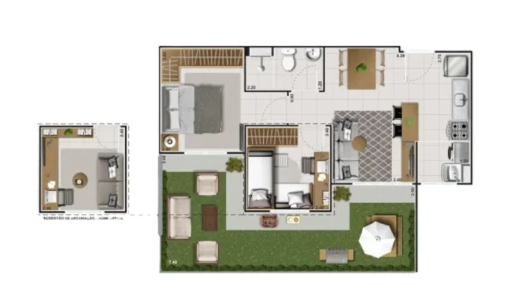 Imagem APARTAMENTO RESIDENCIAL em Rio de Janeiro - RJ, Praça Seca