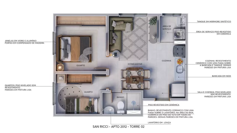 Imagem APARTAMENTO RESIDENCIAL em São Paulo - SP, Parque São Rafael