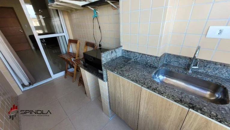 Imagem Apartamento com 1 dormitório à venda, 45 m² por R$ 330.000,00 - Mirim - Praia Grande/SP