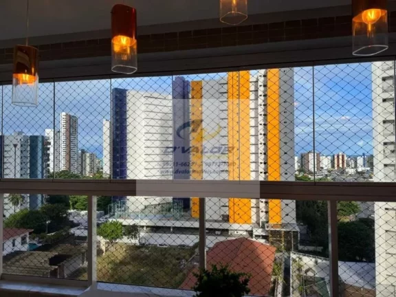 Imagem Vendo Apartamento com 131 m², 3 suítes + DCE, varanda gourmet, sala p/ 2 ambientes e 2 vagas