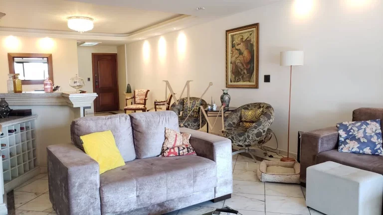Imagem Apartamento a venda com 4 dormitórios, 2 suítes, 3 vagas, dep completa.
