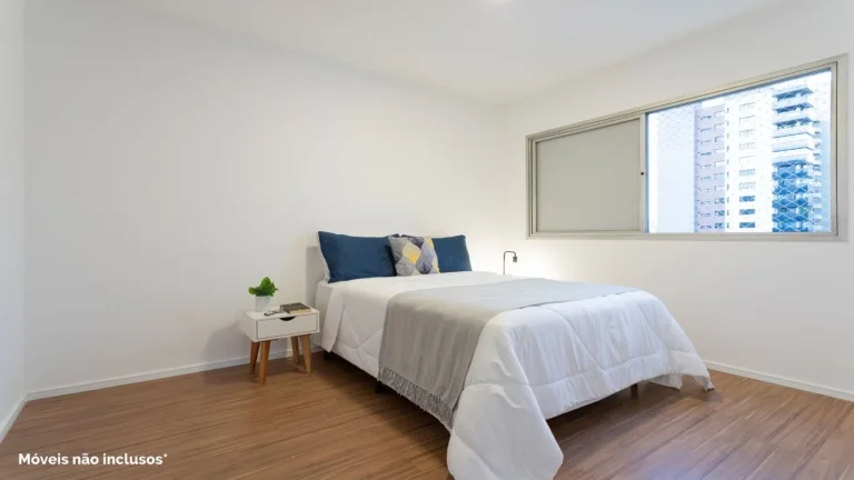 Imagem Apartamento 113M², 3Q, 1 Suíte, 2 Banheiros, 2 Vagas, Varanda, Salão de Festas, Playground, Fechadura Eletrônica, Banheiro de Serviço.