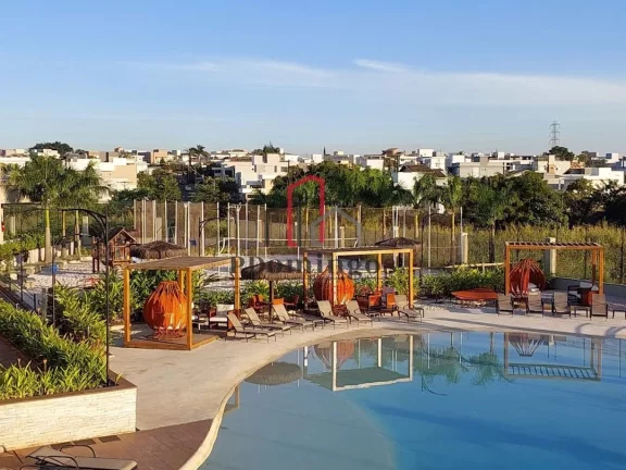 Imagem TERRENO COM DECLIVE - FUNDOS COM A MATA - CONDOMÍNIO RESIDENCIAL SANTORINI - PAULÍNIA