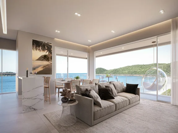 Imagem Apartamento com 4 dormitórios à venda sendo 4 suítes, 215.1 m² por - R$ 6.568.000,00 - Palmas - Gov. Celso Ramos/SC