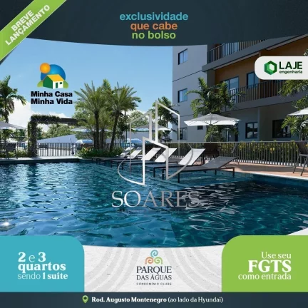 Imagem Parque das Águas - pelo programa minha casa minha vida com entrada e parcelas reduzidas