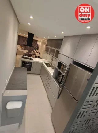 Imagem Apartamento com 2 dormitórios à venda, 89 m² por R$ 910.000,00 - Pompéia - Santos/SP