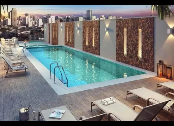 Imagem Excelente Apartamento Novo Próx. ao Shopping Anália Franco 2 Dorms, 1 Vaga - Andar Alto - Vista Livre