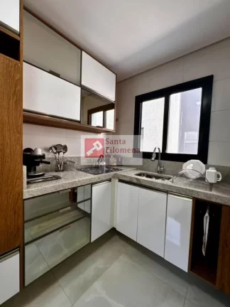Imagem Casa em Condomínio para Venda em Santo André, Vila Príncipe de Gales, 2 dormitórios, 2 suítes, 3 banheiros, 2 vagas