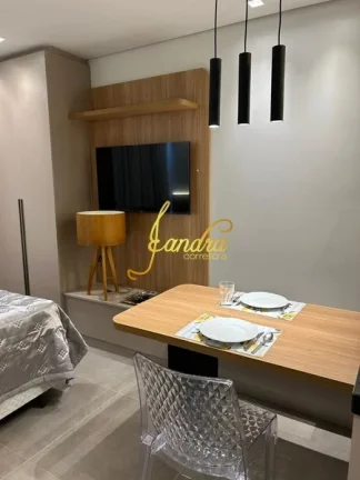 Imagem Loft(JK) com box e infra MOBILIADO E DECORADO, climatizado