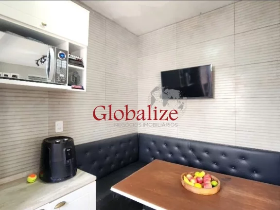 Imagem Locação no Gonzaga Apartamento 2 dormitórios Modernizado e Mobiliado por Apenas R$ 3.200 o Pacote!