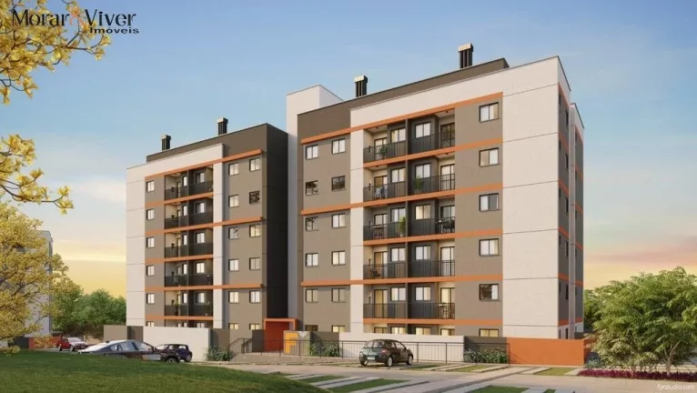 Imagem Apartamento para Venda em Curitiba, Cidade Industrial, 2 dormitórios, 1 suíte, 2 banheiros, 1 vaga