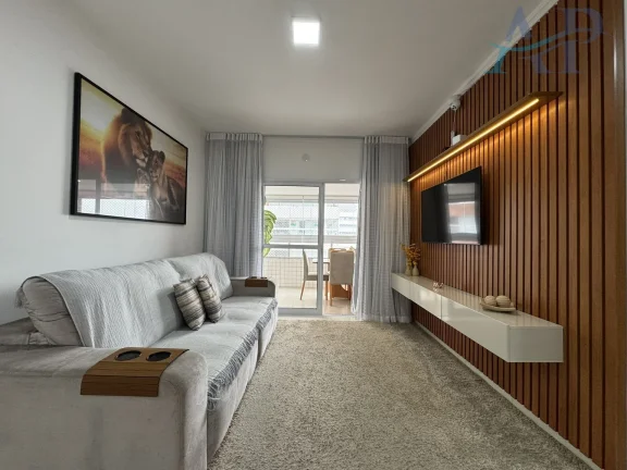 Imagem Apartamento na Guilhermina em Praia Grande com 2 Dormitórios.