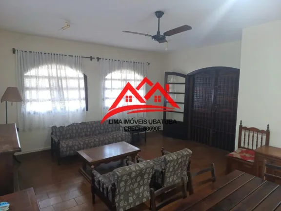 Imagem Casa no Itaguá, Ubatuba, com 4 quartos e 4 banheiros, MOBILIADA!