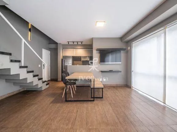 Imagem Apartamento Duplex com 1 dormitório, 89 m² - venda por R$ 1.780.000,00 ou aluguel por R$ 9.536,60/mês - Vila Gertrudes - São Paulo/SP