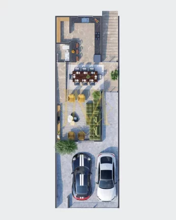 Imagem Casa geminada triplex de alto padrão