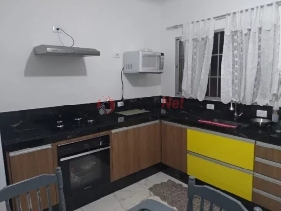 Imagem Sobrado Móveis planejados , 2 dorms sendo 1 suíte , Quintal, Churrasqueira, 2 vagas. Parque Marajoara em Santo André