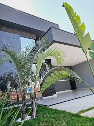 Imagem Casa moderna com piscina e 3 suítes à venda, 151 m² por R$ 1.290.000 - Condomínio Fechado - Indaiatuba/SP