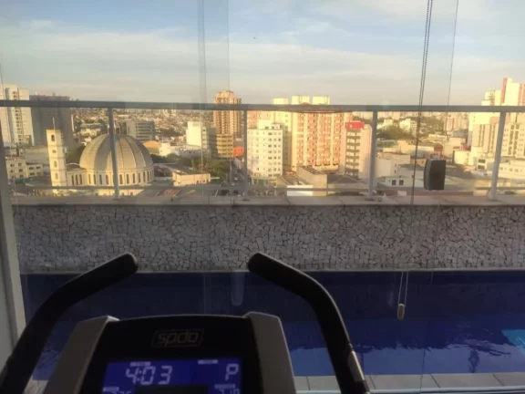 Imagem Apartamento para locação no Edifício Unique Mbigucci, Rudge Ramos - São Bernardo do Campo-SP: 1 quarto, 1 banheiro, 1 vaga, 55m². Venha conferir!