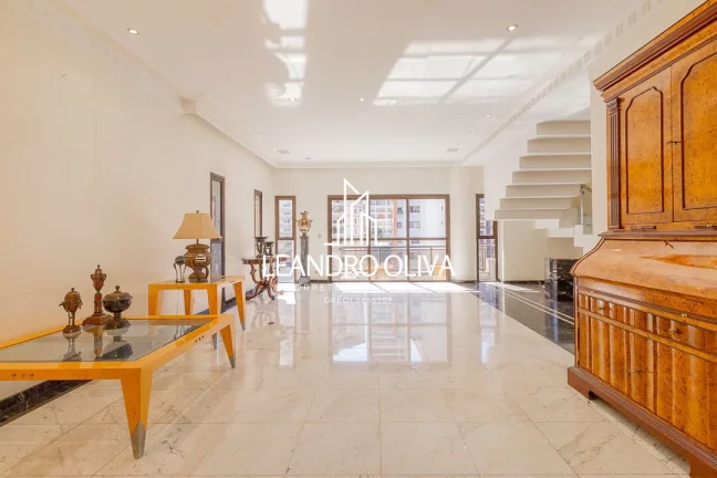 Imagem Condomínio Memphis - Vende duplex alto padrão 412m², 3 suítes, livings com terraços, rooftop, área gourmet, 4 vagas