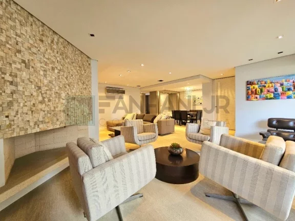 Imagem Apartamento mobiliado para locação no Itaim Bibi, São Paulo-SP: 2 quartos, 2 suítes, 3 salas, 4 banheiros, 2 vagas, 163 m².