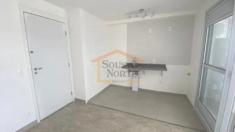 Imagem Apartamento de 41m² com 2 dormitórios, 1 banheiro, cozinha integrada à sala, varanda gourmet e la...