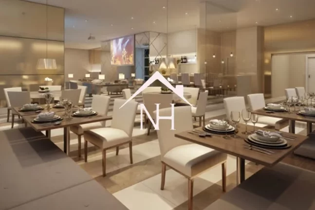 Imagem Apartamento de 251m com 3 suítes, terraço gourmet, 4 vagas c/ depósito, Academia, Piscina Aquecida, Salão de festas, Churrasqueira, Playground, Sauna