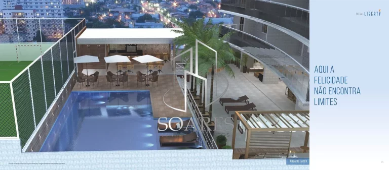 Imagem REAL LIBERTY – Seu Novo Apto com Sala Ampla e Cozinha Planejada