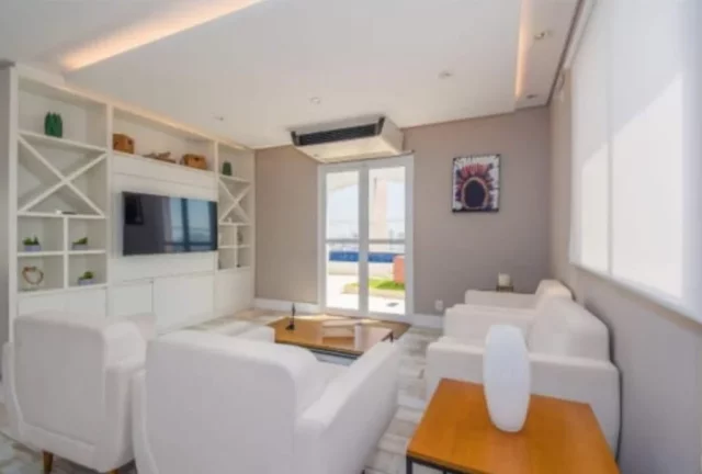 Imagem Apartamento para locação no Edifício Unique Mbigucci, Rudge Ramos - São Bernardo do Campo-SP: 1 quarto, 1 banheiro, 1 vaga, 55m². Venha conferir!
