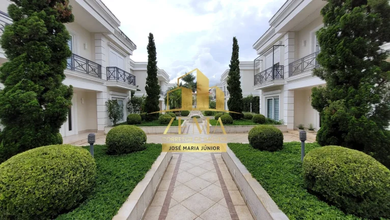 Imagem Sobrado Condomínio, 391 m2, 4 sts,Piscina,Sauna,Amplo Gourmet, Mobiliada