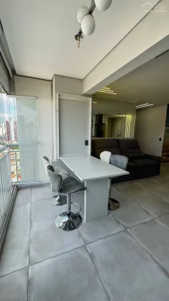 Imagem Apartamento mobiliado com 62m2, 1 suíte, closet e 1 vaga a venda na Barra Funda, São Paulo