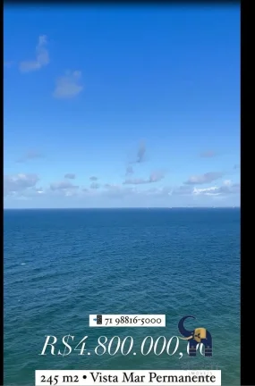 Imagem Apartamento para Venda em Salvador, Ondina, 4 dormitórios, 4 suítes, 6 banheiros, 4 vagas
